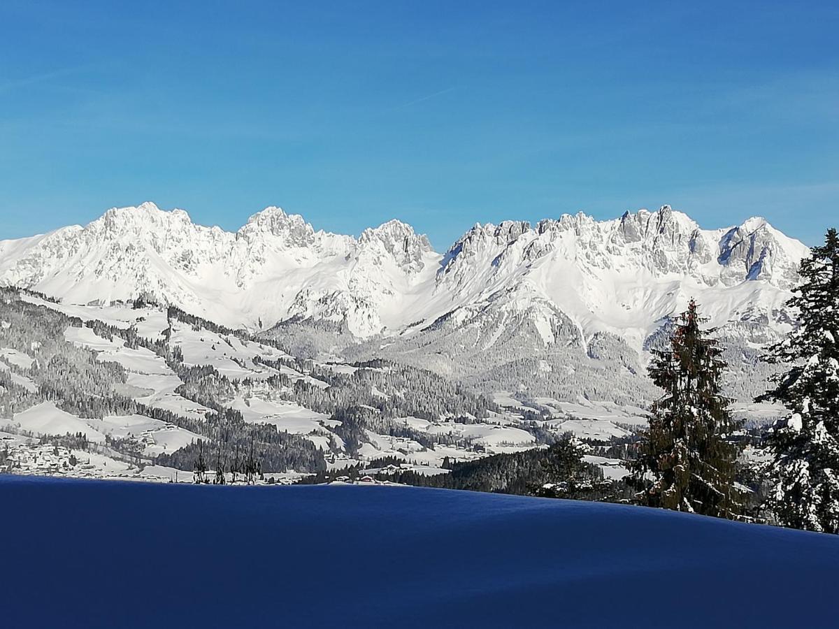 基茨比厄尔Hahnenkammblick别墅 外观 照片