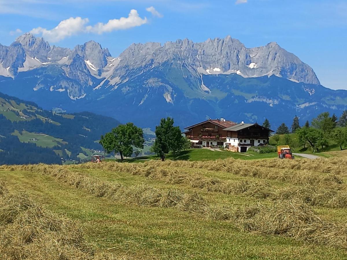 基茨比厄尔Hahnenkammblick别墅 外观 照片